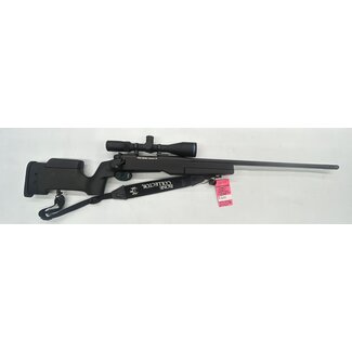 Used Weatherby Mark V Threat Response 338 Lapua w/Huskemaw Scope