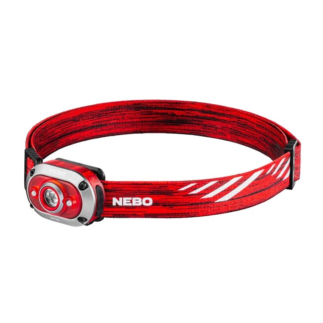 NEBO Mycro Headlamp RC 450 Lumens Red