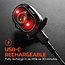NEBO Mycro Headlamp RC 450 Lumens Red