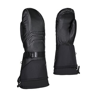 GKS Deerskin Leather/Nylon Snowmobile Mitts Detachable Liner