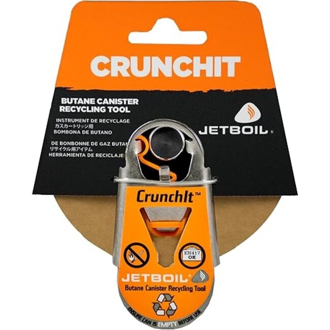Jetboil Crunchit Butane Canister Recycling Tool