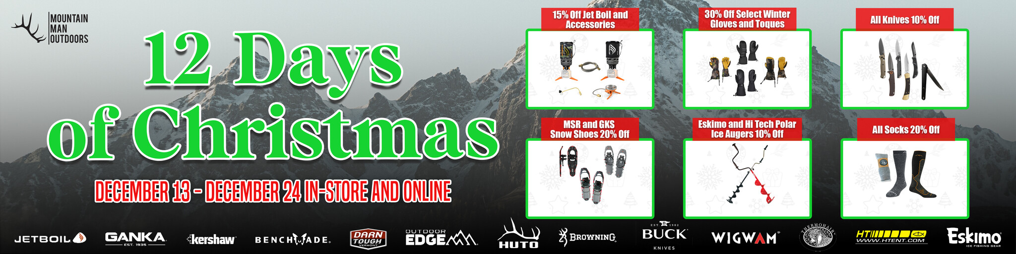 12 DEALS of CHRISTMAS