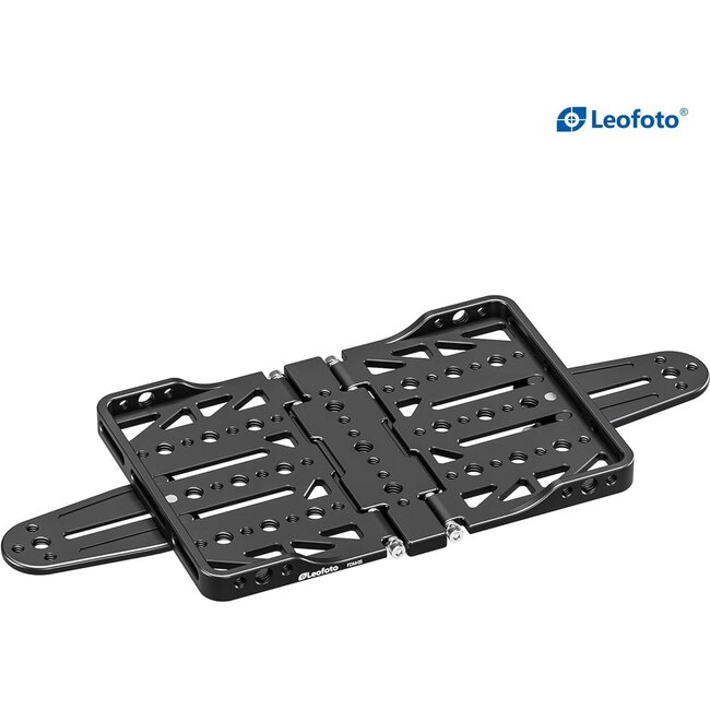 Leofoto FDM-05 Foldable Tac Table/Integrated Arca Rail/1/4" and 3/8" Mounting