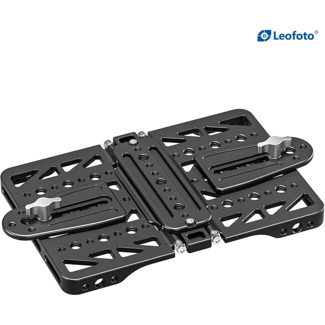 Leofoto FDM-05 Foldable Tac Table/Integrated Arca Rail/1/4" and 3/8" Mounting