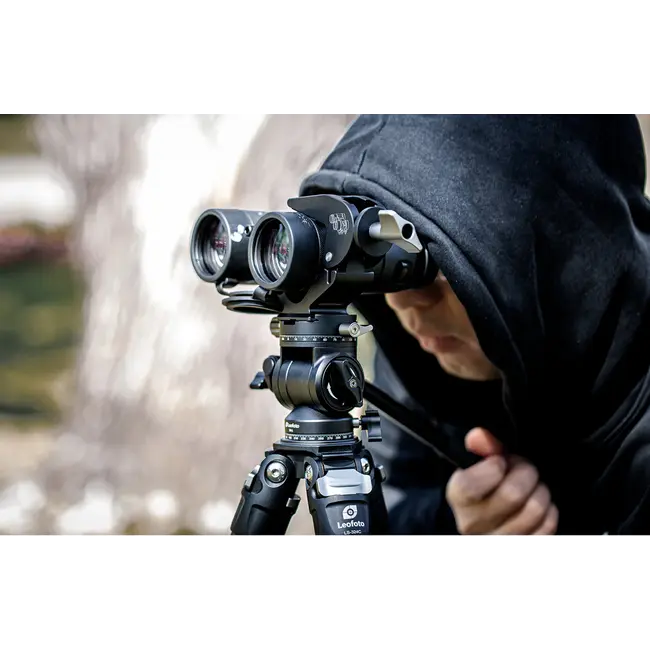 Leofoto BC-02 Binoculars Adapter/ARCA Style Dovetail 28-60mm