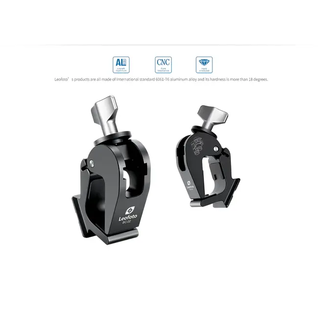 Leofoto BC-02 Binoculars Adapter/ARCA Style Dovetail 28-60mm