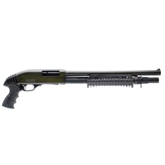 Canuck Enforcer Distressed Olive Drab 12 GA 17'' Barrel with 3 Grips