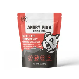 Peak Refuel Angry Pika Chocolate Strawberry Granola Breakfast