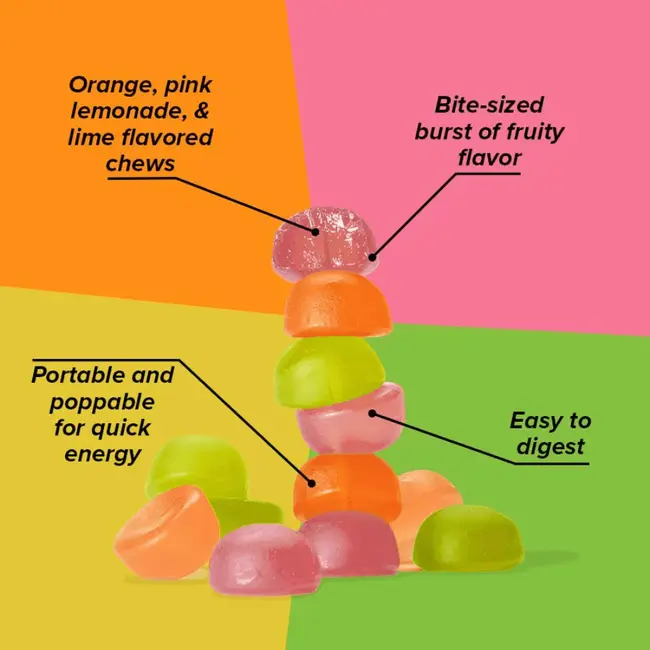 Peak Refuel Honey Stinger Energy Chews Citrus Splash