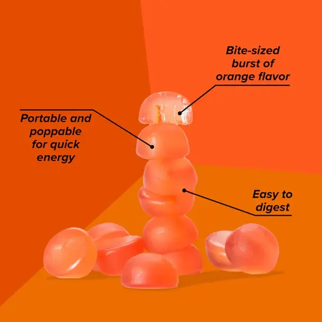PEAK REFUEL Peak Refuel Honey Stinger Energy Chews Orange Blossom