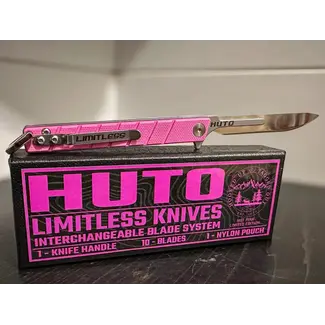 HUTO Hot Pink Limitless Knives w/Replaceable 60XT Blades