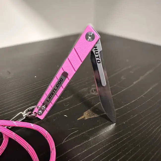 HUTO Hot Pink Limitless Knives w/Replaceable 60XT Blades
