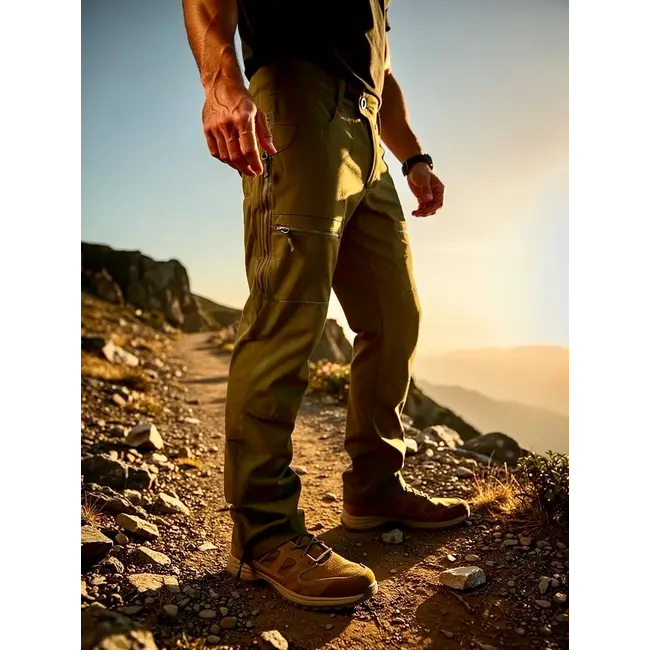 Huto High Country Nylon Blend Guide Pant Trucker Green