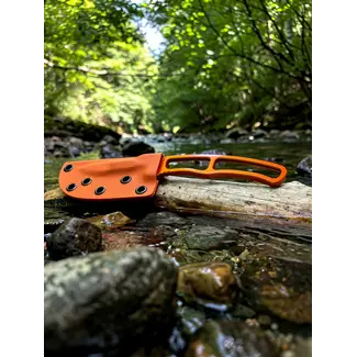 HUTO Lifestyle Exo-Skeleton Knife Orange