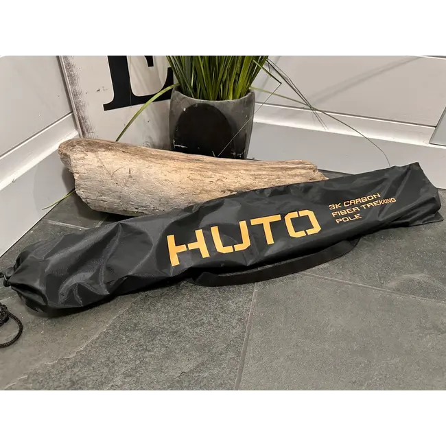 HUTO 3K Carbon Fiber Trekking Pole Set