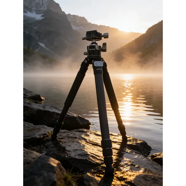 HUTO Lifestyle Onyx Stealth 32MM Carbon Fiber Tripod