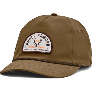 Under Armour Hunt Snapback Cap Brown OSFM