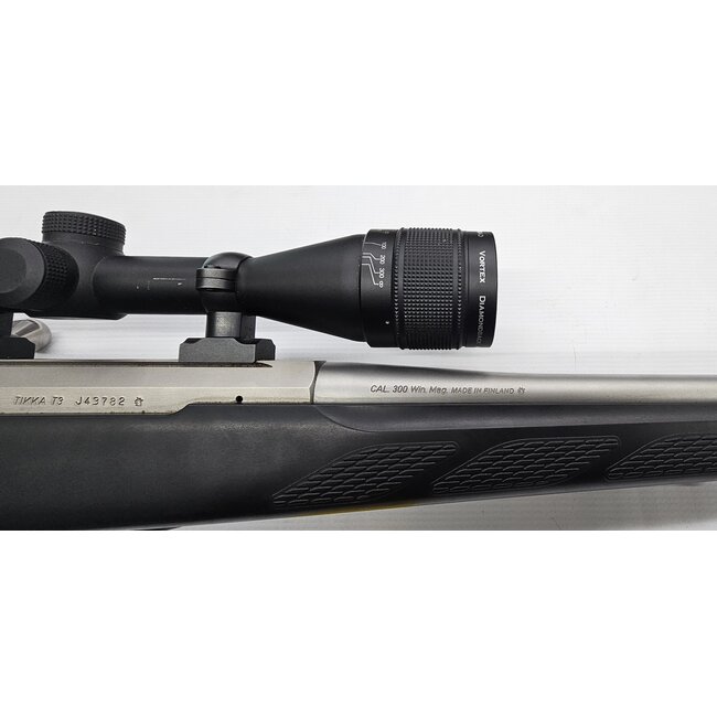 Tikka Used Left Hand Tikka T3 Syn/Stainless 300 Win.Mag. w/Scope