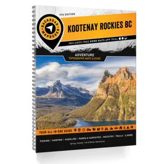 BRMB Backroad Mapbook  Kootenay 9TH Edition