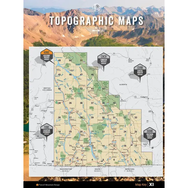 BRMB Backroad Mapbook  Kootenay 9TH Edition