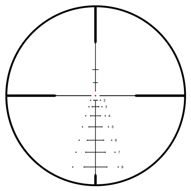 Bushnell Bushnell R5 4-12x40 Illuminated DOA-LRH800 Reticle