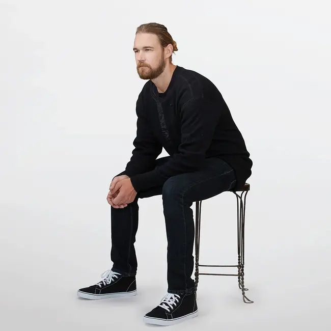Stanfield's Stanfield's ST1328U Men's Heritage Heavy Weight Wool Henley Midnight Blue