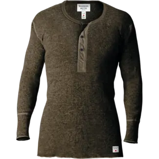 Stanfield's Stanfield's ST1328U Men's Heritage Heavy Weight Wool Henley Wren