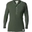 Stanfield's Stanfield's ST1315GL Men's Heritage Fleece Lined Heavy Weight Wool Henley Alpine Green