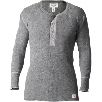 Stanfield's Stanfield's 1315W Women's Heritage Heavy Weight Wool Henley Grey