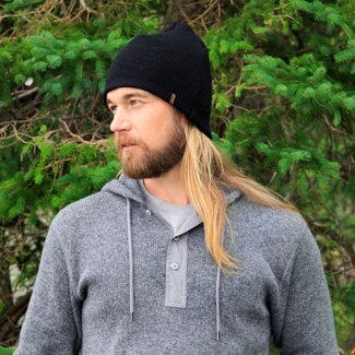 Stanfield's Stanfield's 1318 Heavy Weight Wool Toque Black OS