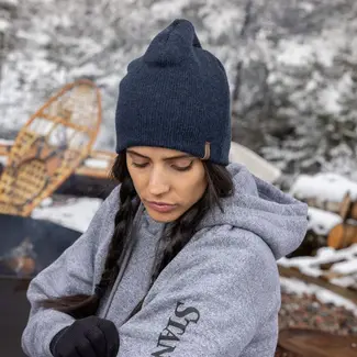 Stanfield's 1318 Heavy Weight Wool Toque Midnight Blue OS