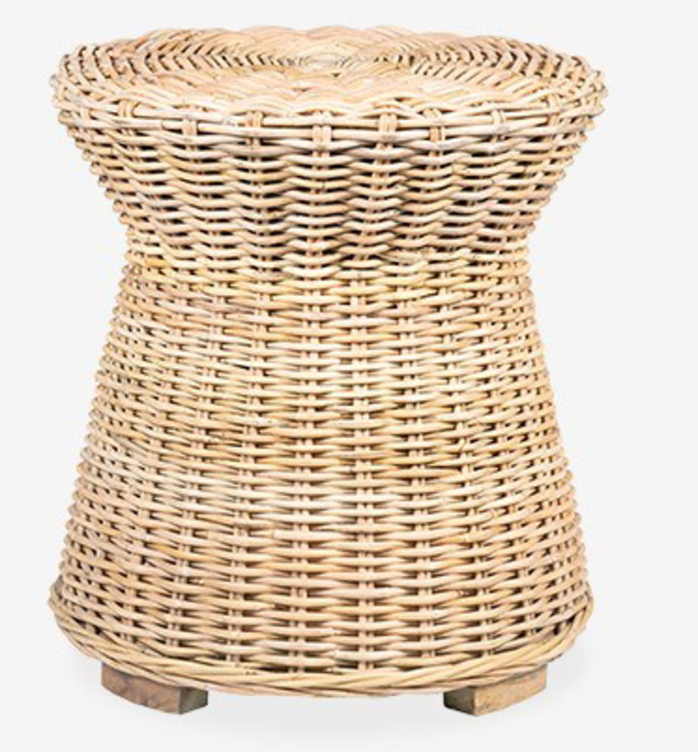 Seascape Rattan Side Table - Natural