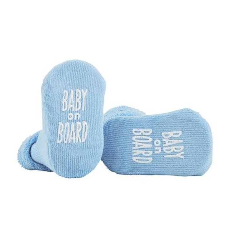 Baby on Board Socks, Blue