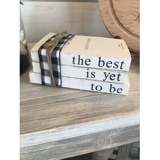 The Best is Yet to Be Books, S/3