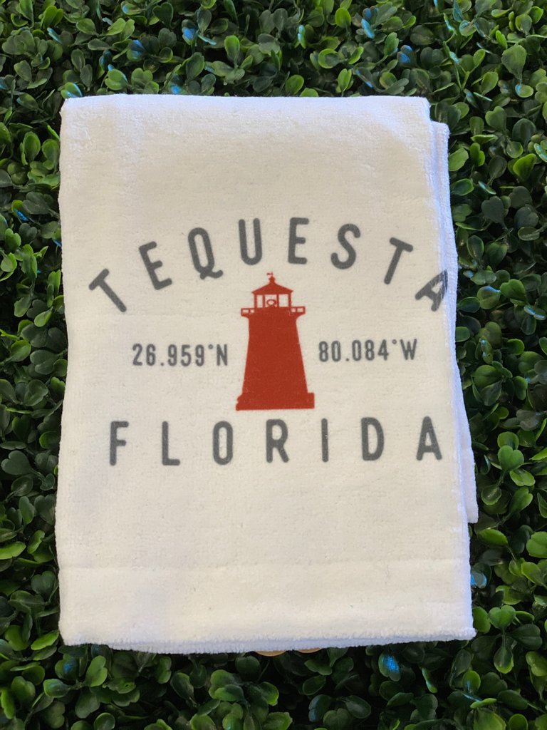 Lighthouse Towel - Tequesta