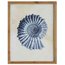 Coral & Shell Framed Artwork, Indigo & White
