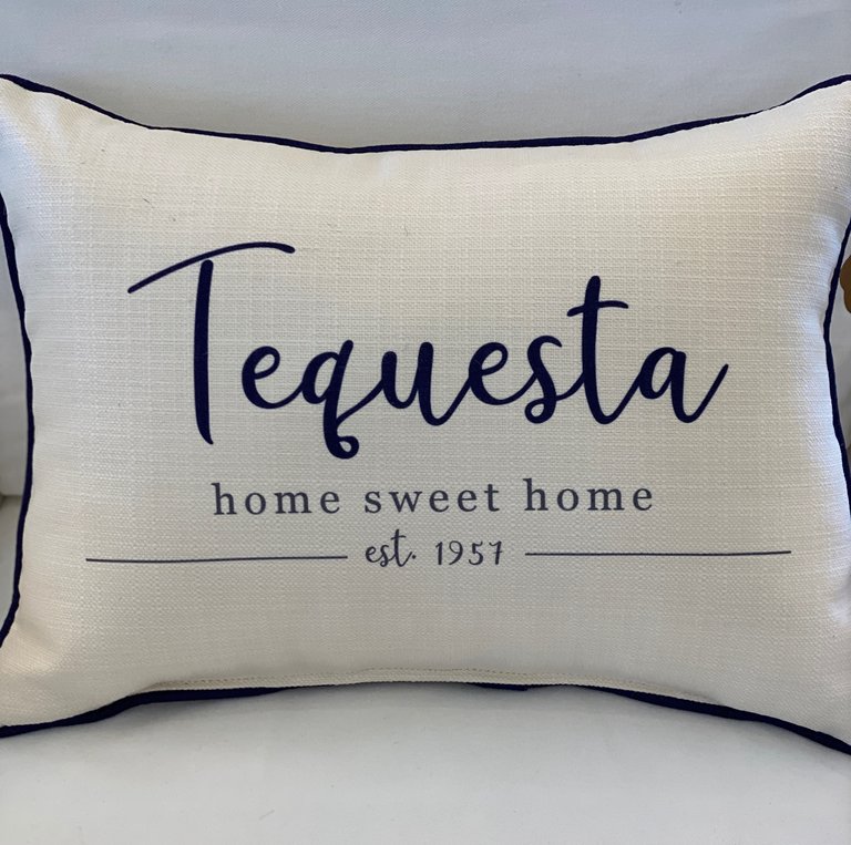 Personalized Home Sweet Home Pillow