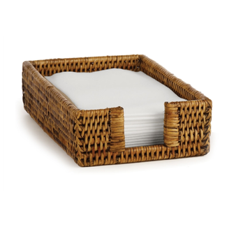 Burma Rattan Rect. Guest Napkin Holder