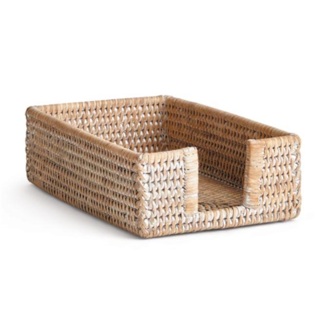 Burma Rattan Rect. Guest Napkin Holder