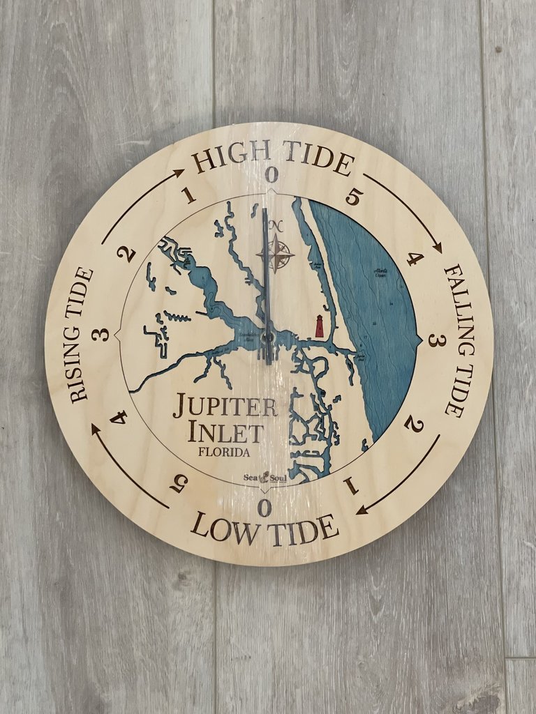 East Coast Tide Clock - JUP