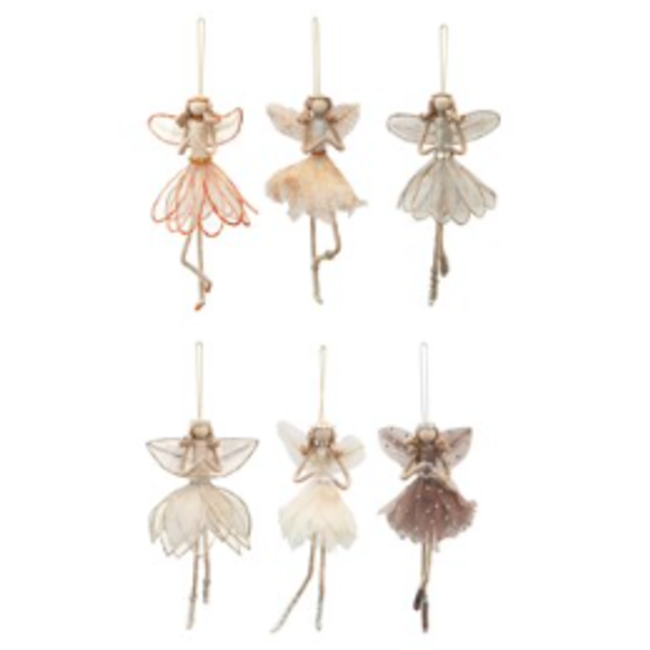 Handmade Fairy Ornaments Glitter