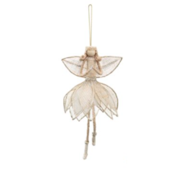 Handmade Fairy Ornaments Glitter