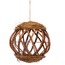 Hand-Woven Rattan Ornament Round