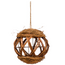Hand-Woven Rattan Ornament Round