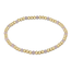 Gold Sincerity 3mm Bead Bracelet -