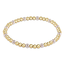 Gold Sincerity 3mm Bead Bracelet -