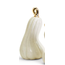 White Pumpkin w/Gold Handle