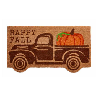 Fall Truck Doormat