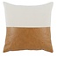 Canyon Ivory & Chestnut Pillow, 20x20