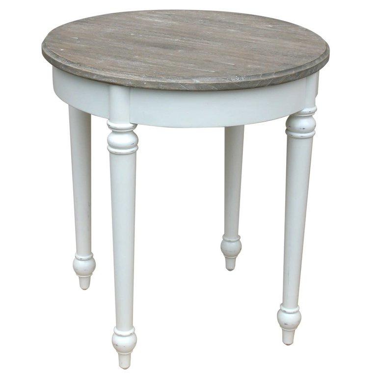Provence Round Lamp Table
